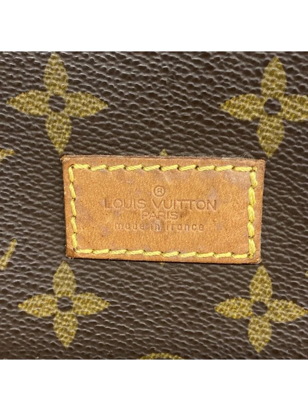 Louis Vuitton Shoulder Bag Monogram Saumur 35 Brown